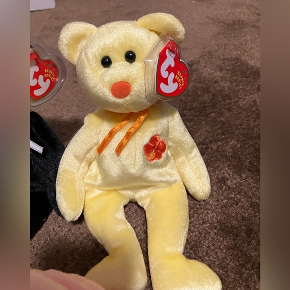 Lot of 10 TY Beanie Babies bears. Pet free and smoke free home. Been in storage - Picture 2 of 12